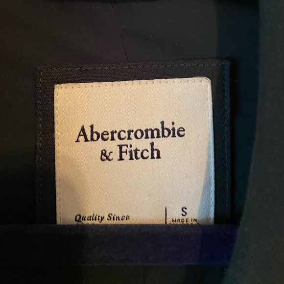 Abercrombie Side Belt Blazer Mini Dress - Forest Green - Picture 2 of 3